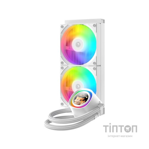 Система рідинного охолодження ID-Cooling FX240 LCD WHITE