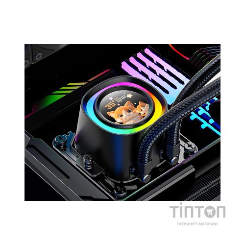 Система рідинного охолодження ID-Cooling FX360 LCD PE