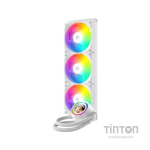 Система рідинного охолодження ID-Cooling FX360 LCD WHITE