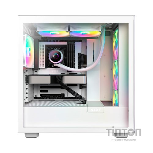 Система рідинного охолодження NZXT Kraken RGB 280mm w/Display, (RL-KR280-W1)