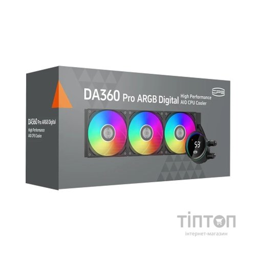 Система рідинного охолодження PcCooler DA360 Pro ARGB BK