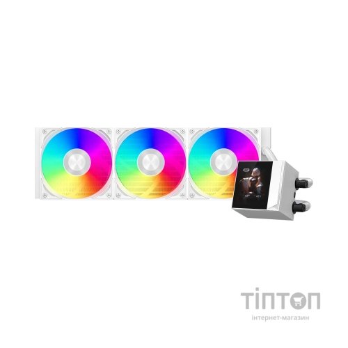 Система рідинного охолодження PcCooler DC360 Pro ARGB Display WH