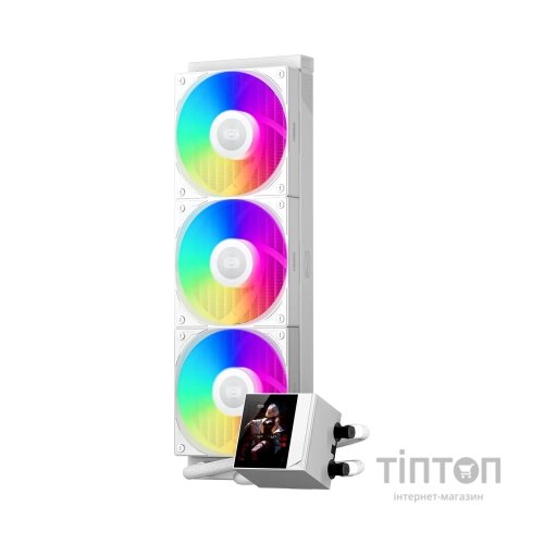 Система рідинного охолодження PcCooler DC360 Pro ARGB Display WH