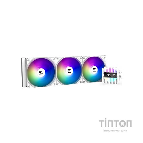 Система рідинного охолодження Zalman Система рідинного оxолодження Zalman Alpha 2 A36 ARGB, LGA1700, 1200, 115 (ALPHA2A36WHITE)