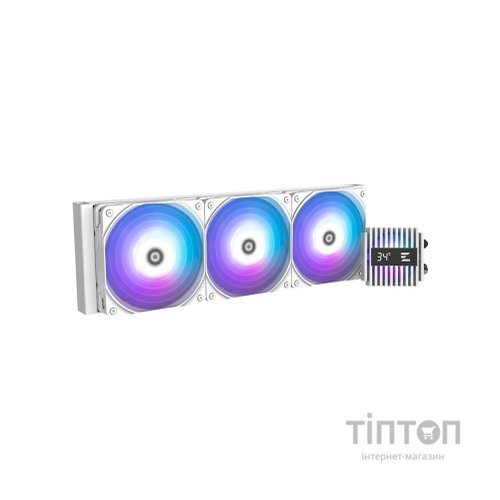 Система рідинного охолодження Zalman Система рідинного оxолодження Zalman Alpha 2 A36 ARGB, LGA1700, 1200, 115 (ALPHA2A36WHITE)