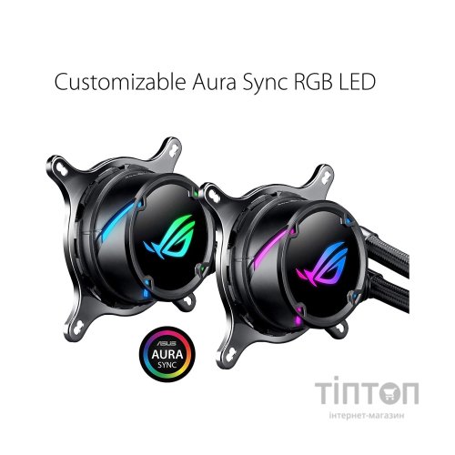 Система водяного охолодження ASUS ROG-STRIX-LC-120 RGB (90RC0051-M0UAY0)