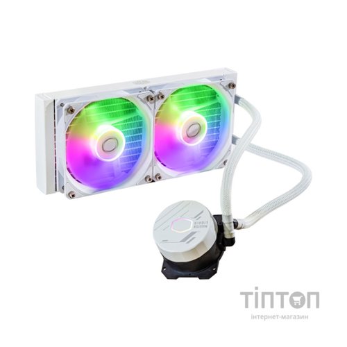 Система водяного охолодження CoolerMaster MasterLiquid 240L Core ARGB White (MLW-D24M-A18PZ-RW)
