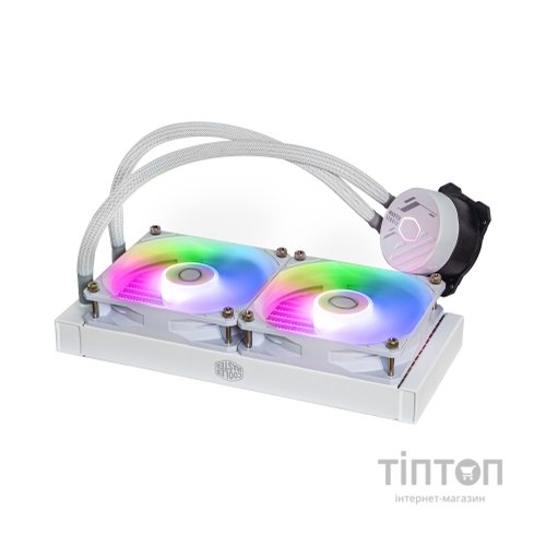 Система водяного охолодження CoolerMaster MasterLiquid 240L Core ARGB White (MLW-D24M-A18PZ-RW)