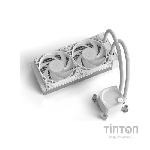 Система водяного охолодження Ekwb EK-Nucleus AIO CR240 Lux D-RGB - White (3831109897843)