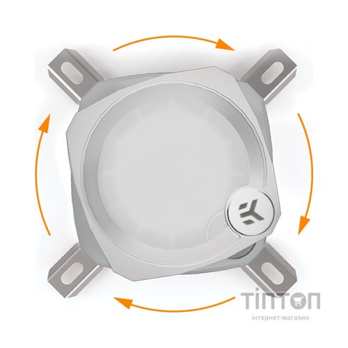 Система водяного охолодження Ekwb EK-Nucleus AIO CR360 Lux D-RGB - White (3831109897850)