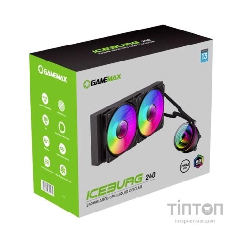 Система водяного охолодження Gamemax IceBurg 240 Infinity