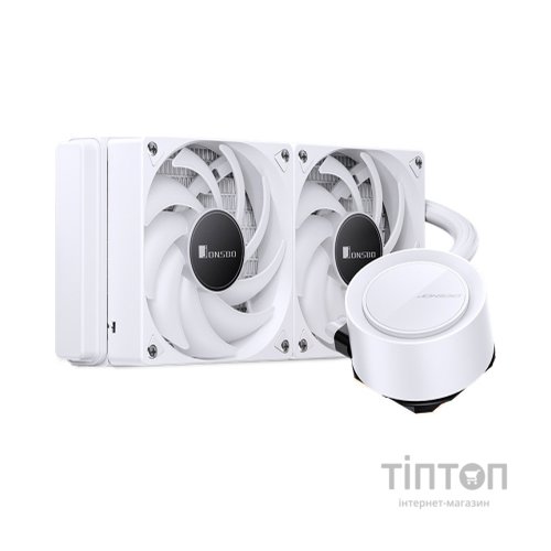 Система водяного охолодження JONSBO TG-240 White
