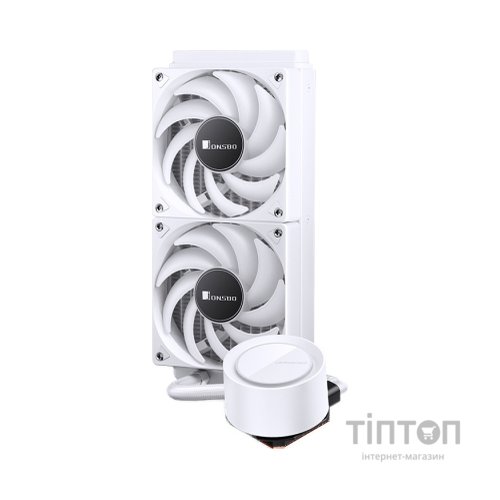 Система водяного охолодження JONSBO TG-240 White