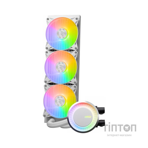 Система водяного охолодження MSI MAG CoreLiquid E360 White