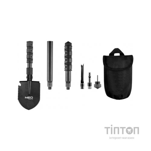 Тактична лопата Neo Tools 63 см, 8 в1 (63-122)