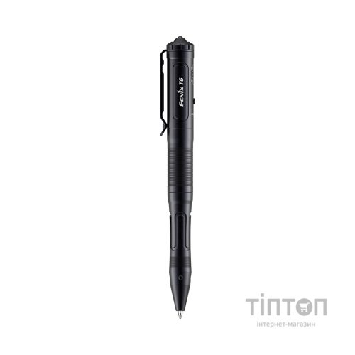 Тактична ручка Fenix T6 з ліхтариком Black (T6-Black)