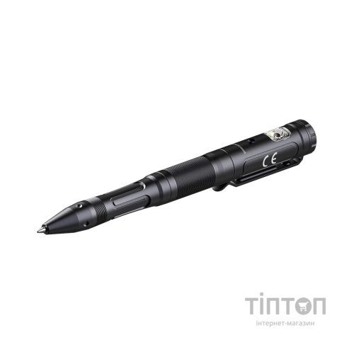 Тактична ручка Fenix T6 з ліхтариком Black (T6-Black)