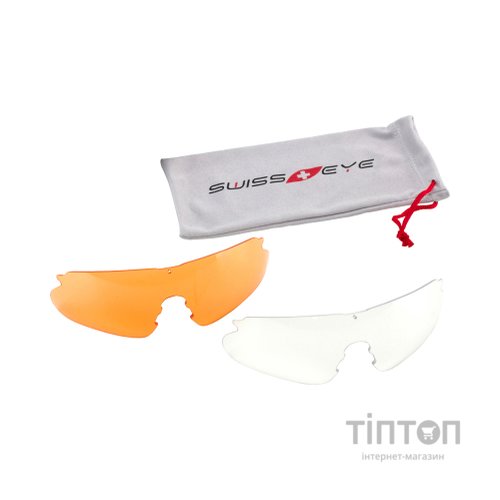 Тактичні окуляри Swiss Eye Raptor баллист., 3 комплекта сменных линз. черный (10161)