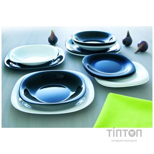 Тарілка Luminarc Carine Black 26 см обідня (L9817)