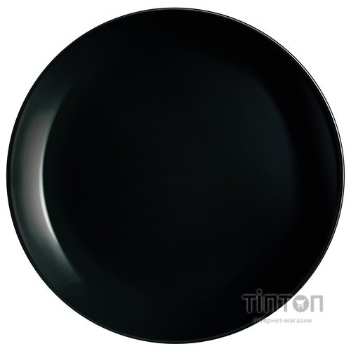 Тарілка Luminarc Diwali Black 19 см десертна (P0789)