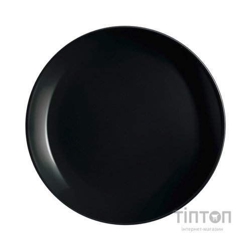 Тарілка Luminarc Diwali Black 25 см обідня (P0867)