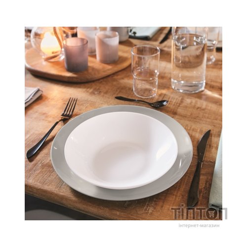 Тарілка Luminarc Diwali Granit 25 см обідня (P0870)