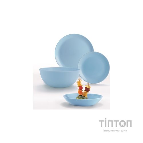 Тарілка Luminarc Diwali Light Blue 25 см обідня (P2610)