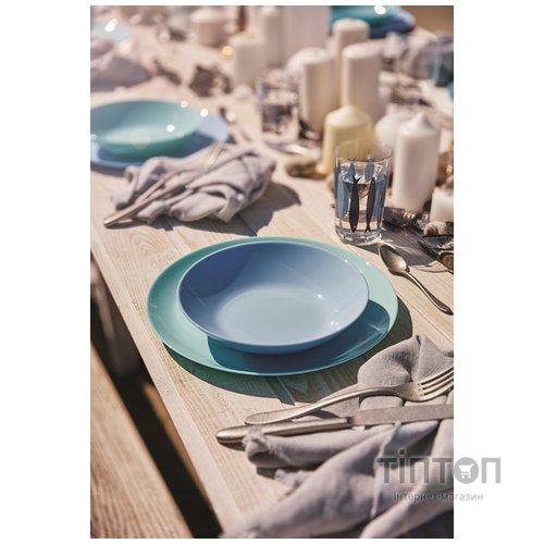 Тарілка Luminarc Diwali Light Blue 25 см обідня (P2610)
