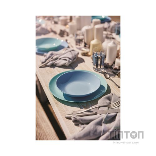 Тарілка Luminarc Diwali Light Turquoise 20 см супова (P2019)