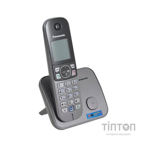 Телефон DECT Pansonic KX-TG6811UAM Metallic Grey
