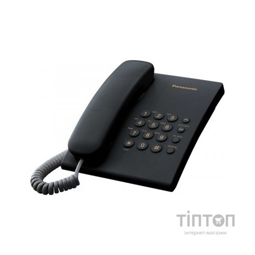 Телефон Panasonic KX-T2350 UAB, чорний