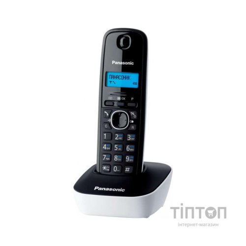 Телефон PANASONIC KX-TG1611UAW Black White