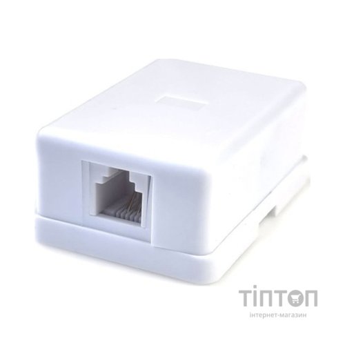 Телефонна розетка Eserver 1xRJ12 (WT-6009)