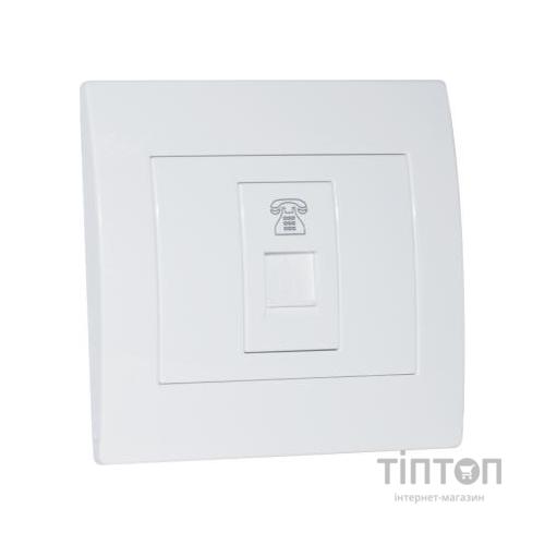 Телефонна розетка SVEN SE-126 white (6438162010676)