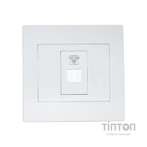 Телефонна розетка SVEN SE-126 white (6438162010676)