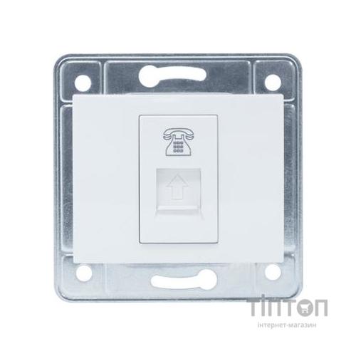Телефонна розетка SVEN SE-126 white (6438162010676)