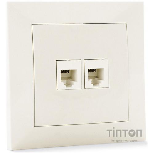 Телефонна розетка SVEN SE-60034-C cream (4895134781705)