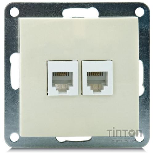 Телефонна розетка SVEN SE-60034-C cream (4895134781705)