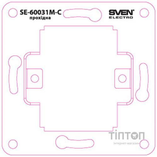 Телекомунікаційна розетка SVEN SE-60031M-C cream (4895134781668)
