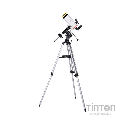 Телескоп Bresser Maksutov 100/1400 EQ3 з сонячним фільтром і адаптером для смартфона (927788)