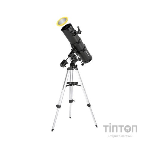 Телескоп Bresser Pollux 150/1400 EQ3 Solar Carbon + сонячний фільтр + адаптер (922305)