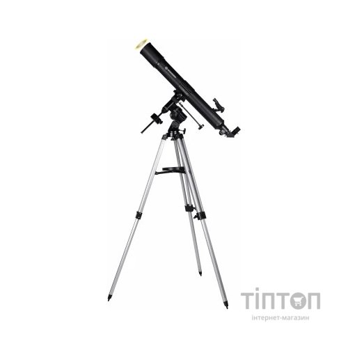 Телескоп Bresser Quasar 80/900 EQ Refractor Solar Carbon + фільтр + адаптер (923033)