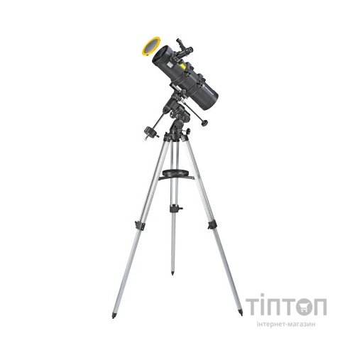Телескоп Bresser Spica 130/1000 EQ3 Reflector Solar Carbon + фільтр + адаптер (929320)
