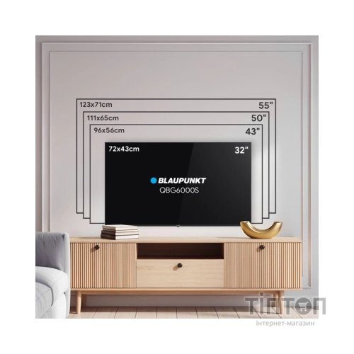 Телевізор Blaupunkt 50QBG6000S