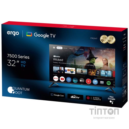 Телевізор Ergo 32JHQ7500