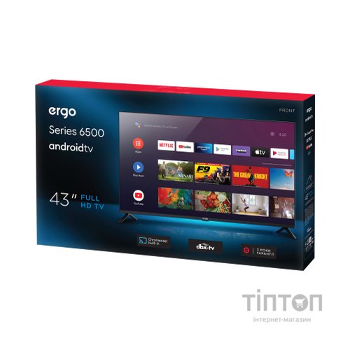 Телевізор Ergo 43GFS6500