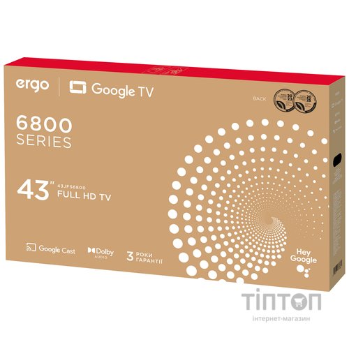 Телевізор Ergo 43JFS6800