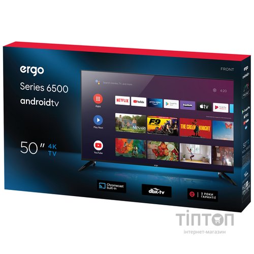 Телевізор Ergo 50GUS6500