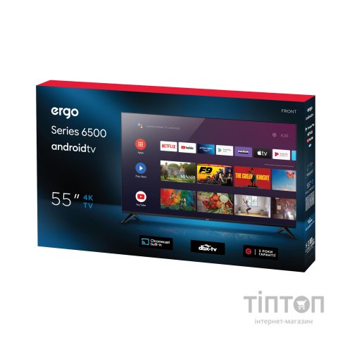 Телевізор Ergo 55GUS6500