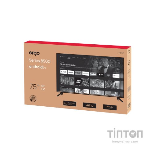 Телевізор Ergo 75GUS8500